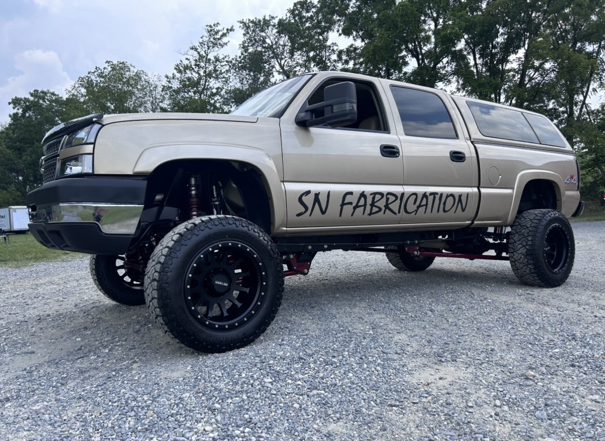 2000 - 2010 chevy/gmc 2500hd/3500hd Solid Axle Swap - 4-link
